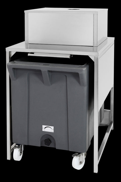 Maidaid MR100 Ice Storage Bin (Modular Ice Machine Required) Capacity Bay 19kg & Trolley 108kg
